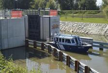 Plavební komora Rohatec – Sudoměřice zahájila zkušební provoz. Nyní mohou lodě doplout až do Hodonína